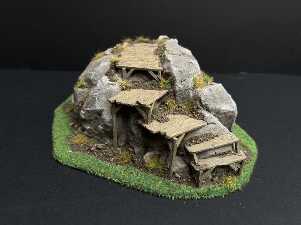 Small rocky feature hill