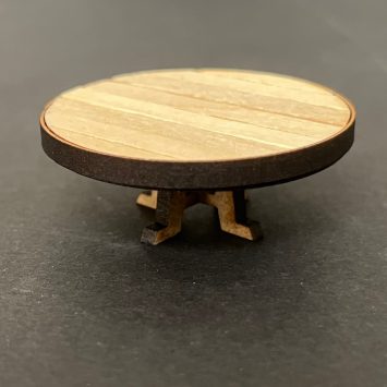 Large Round Table (Textured Top)