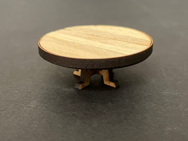 Large Round Table (Textured Top)