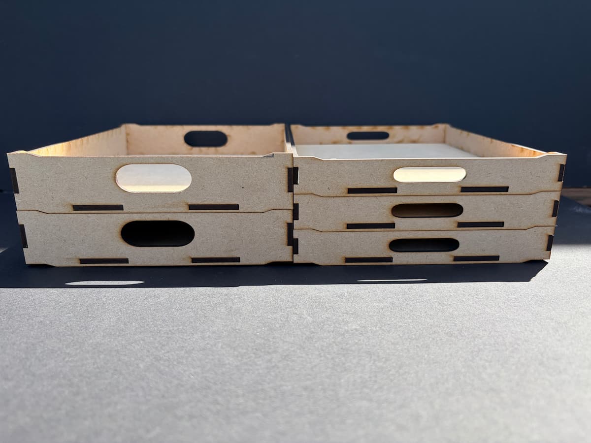 RUB Tray - 4/9L - 25mm - Half Size - Image 3